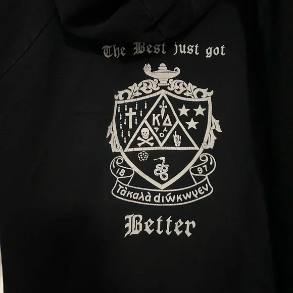 LAST CALL! MAKE OFFER!
Black Kappa Delta Hoodie and Pants Set - Picture 4 of 6